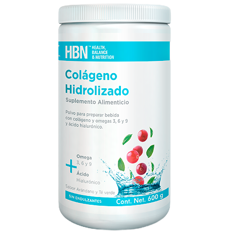 Colágeno Hidrolizado Arándano- Té Verde 600g